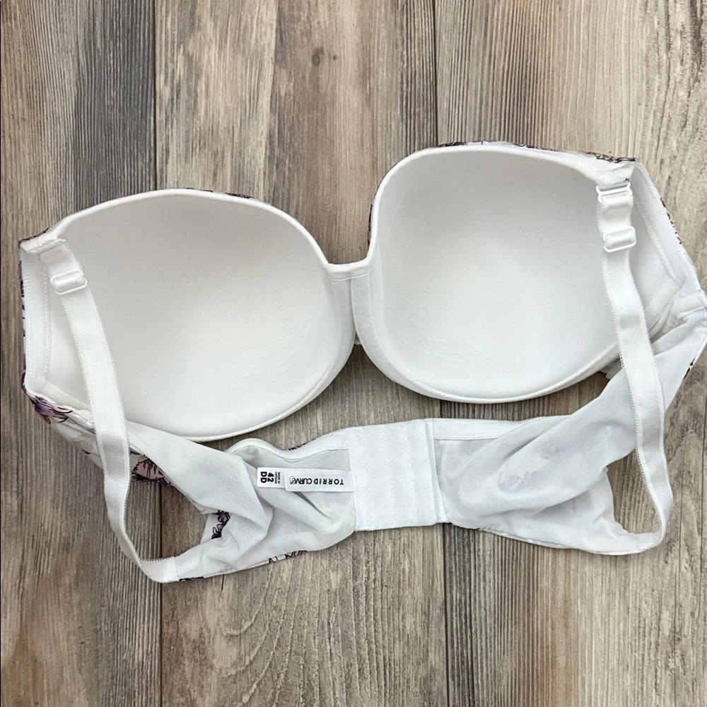 Torrid Curve Lightly Lined Full Coverage Floral Print Bra 42DD